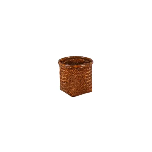 [2026-03-30-0005-A] Cache-pot tressé - S - 18,5 x 17,5 x 17,5 cm