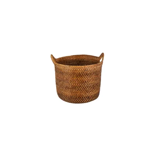 [2026-03-30-0029-A] Panier rond avec hanse - Small - 29 x 30 x 30 cm