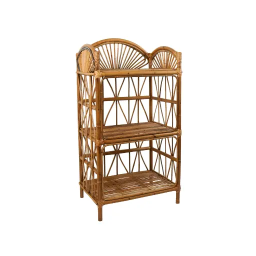[2026-03-30-0034-A] Étagère bambou - 3 étages - 95 x 50 x 35 cm
