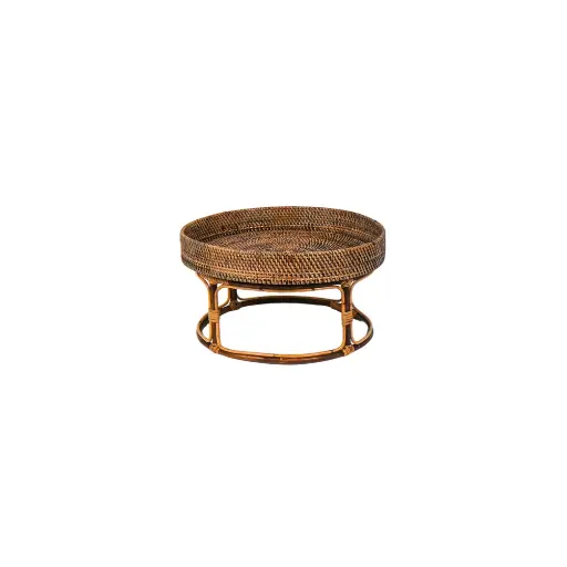 [2026-03-30-0072-A] Table basse ronde à rebord - Small - 27 x 50 x 50 cm