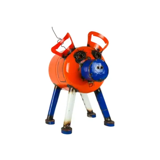 [2026-03-30-0078-A] Cochon - Upcycling - 55 x 30 x 42 cm