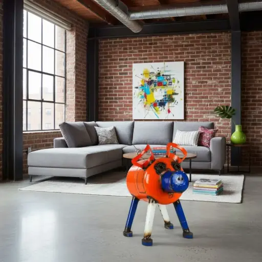 [2026-03-30-0078-A] Cochon - Upcycling - 55 x 30 x 42 cm