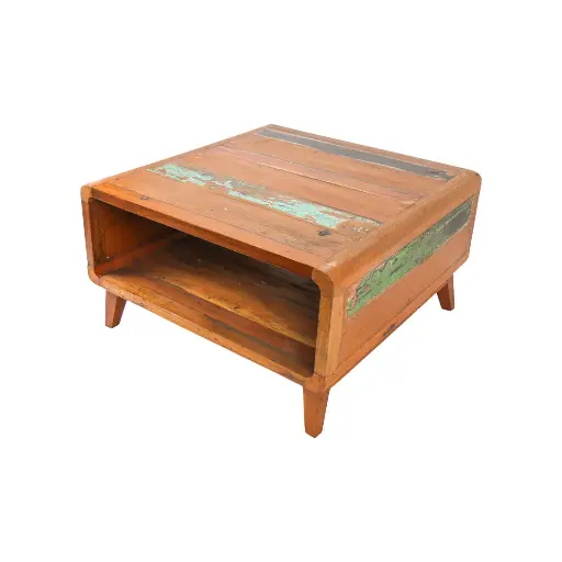 [2026-05-07-0084-A] Table Basse - 1 étagère - 45 x 80 x 80 cm