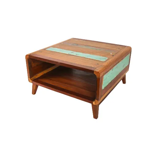 [2026-05-07-0088-A] Table Basse - 1 étagère - 45 x 80 x 80 cm