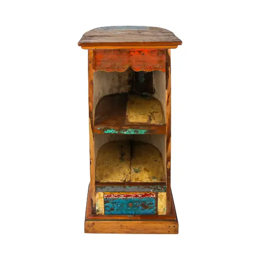 [2026-05-07-0096-A] Étagère Barque - 2 étagères, 1 tiroir - 110 x 54 x 65 cm