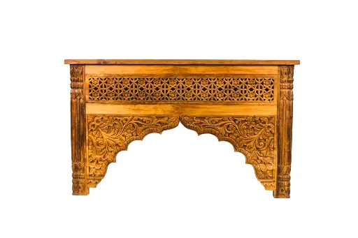 [2026-09-24-0015-A] Console Sculptée - 90 x 150 x 40 cm