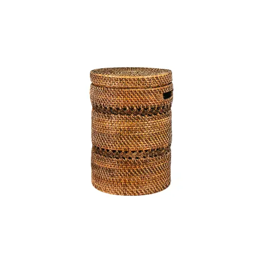 [2026-09-30-0043-A] Panier à linge avec couvercle - Small - 40 x 30 x 30 cm