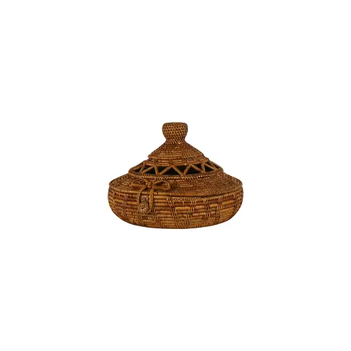 [2026-09-30-0063-A] Panier à Thé Tenganan - Medium - 18 x 25 x 25 cm