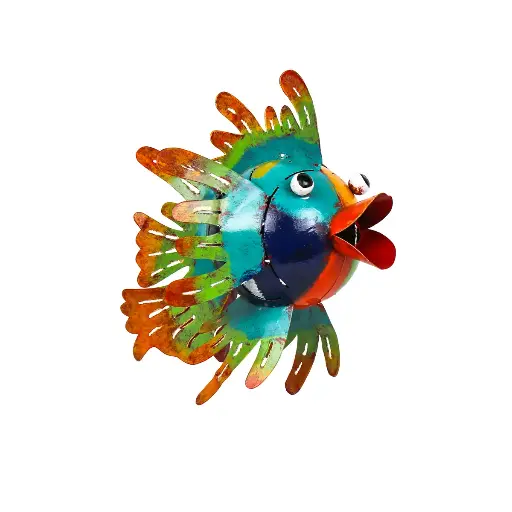 Poisson à Suspendre - Voilé - 32 x 22 x 35 cm