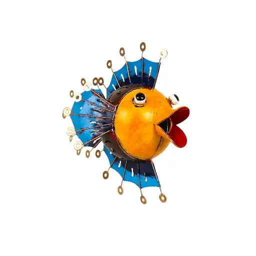 Poisson à Suspendre - Œillet - 30 x 20 x 36 cm