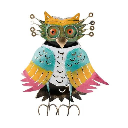 Hibou Lunette - 25 x 29 x 15 cm