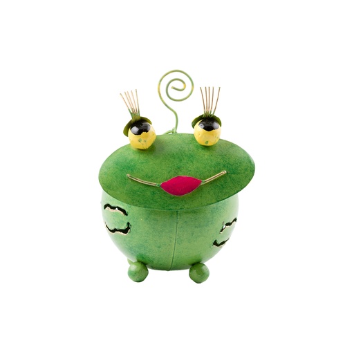 [FROG10-LADY-C] Grenouille - Lady - 15 x 12 x 15 cm