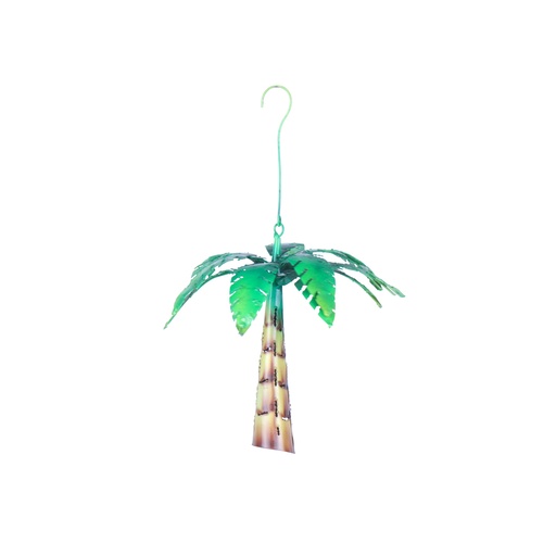 [PALM16-C] Palmier - Vert & Brun - 16 x 22 x 22 cm