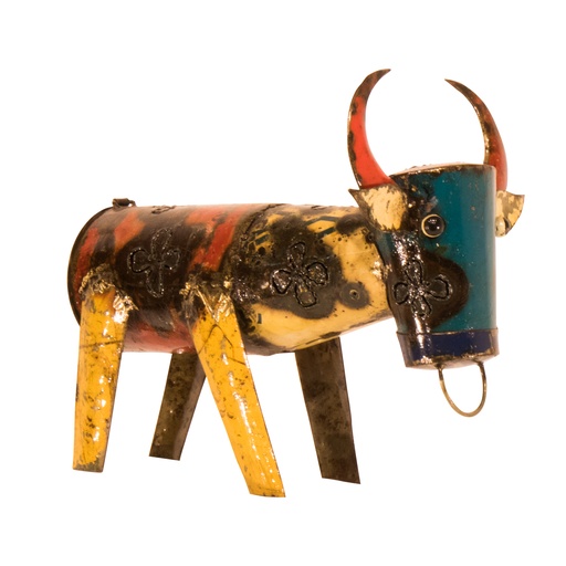[BULLUP30-C] Taureau - Mix Couleur - 30 x 40 x 20 cm