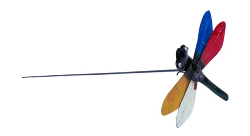 [DRAGFLYSTAKUP80-C] Libellule Pique de Jardin - Mix Couleur - 80 x 22 x 17 cm