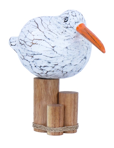 [KIWIW22-C] Kiwi - Blanc - 22 x 23 x 14 cm