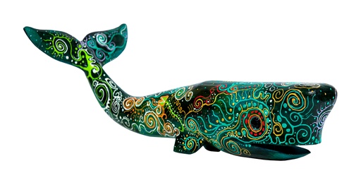 [WHALEDA50-C] Baleine Dali - 11 x 50 x 7 cm