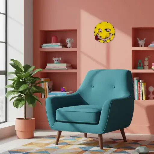 [EMO15-MIAM-C] Emoji - 😋 - Miam - 15 x 15 x 3 cm