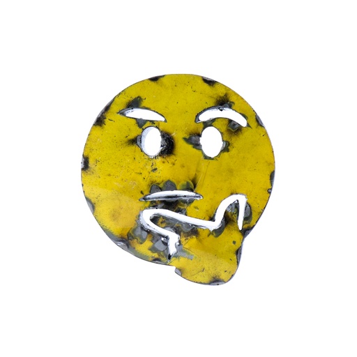 [EMO15-THINKING-C] Emoji - 🤔 - Visage en pleine réflexion - 16,5 x 15 x 3 cm