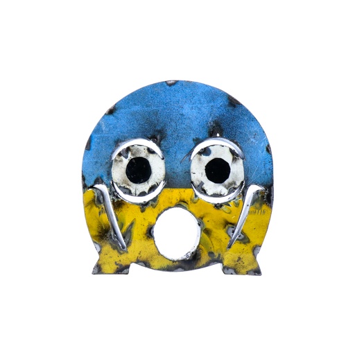 [EMO15-FEAR-C] Emoji - 😱 - Visage qui hurle de peur - 15 x 15 x 3 cm