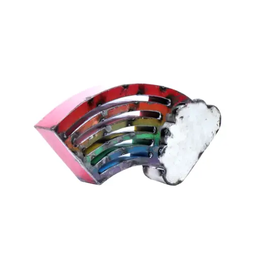 [EMO15-RAINBOW-C] Emoji - 🌈 - Arc-en-ciel - 15 x 15 x 3 cm