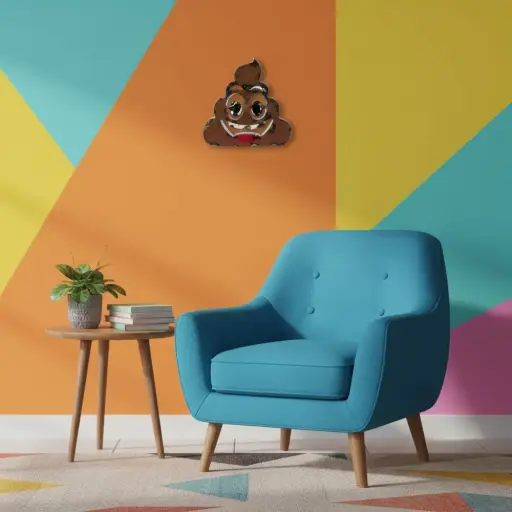 [EMO15-POO-C] Emoji - 💩 - Tas de crotte - 14,5 x 15 x 3 cm