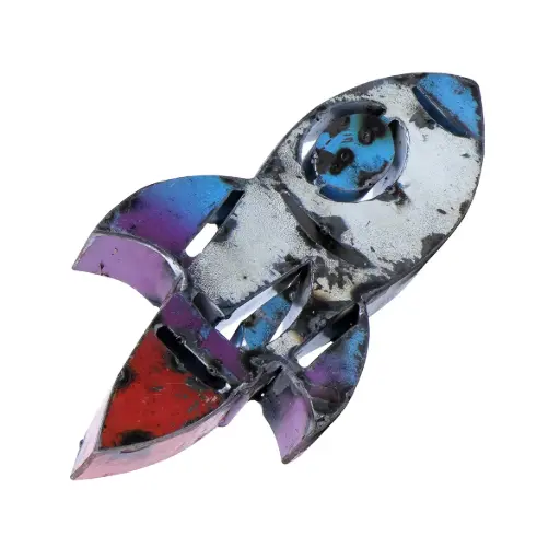 [EMO30-ROCKET-C] Emoji - 🚀 - Fusée - 39 x 21 x 4 cm