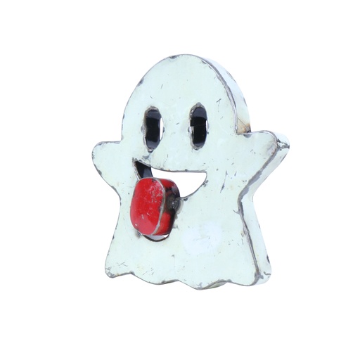 [2024-04-05-0067-C] Emoji Upcycling - Fantôme - 30 cm