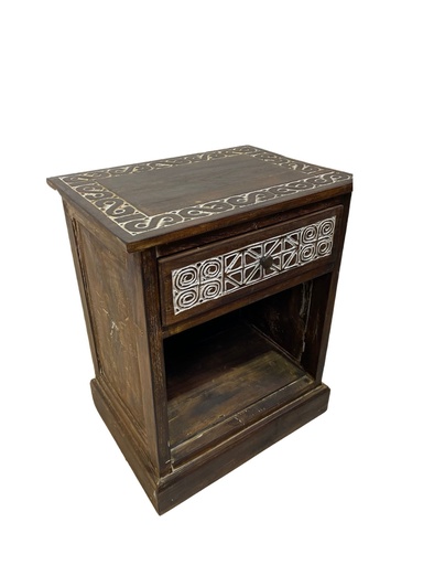 [2024-04-25-0038-A] Table de Nuit - 1 tiroir - 50 x 37 x 60 cm