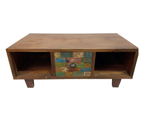 [2024-04-25-0049-A] Meuble TV - 1 tiroir, 2 rangements - 120 x 45 x 60 cm