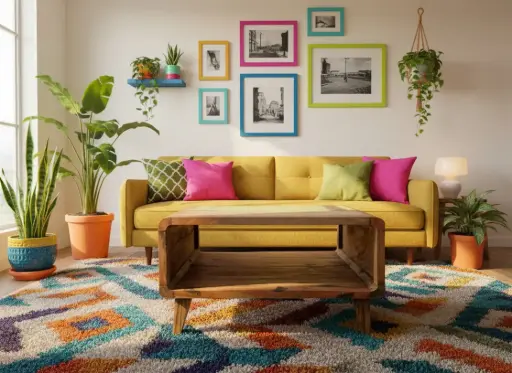 [2024-04-25-0060-A] Table Basse - Carrée - 80 x 45 x 80 cm