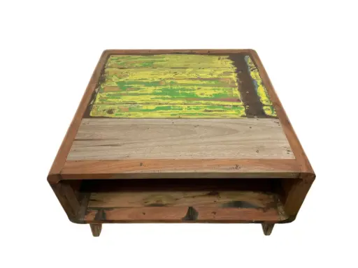 [2024-04-25-0060-A] Table Basse - Carrée - 80 x 45 x 80 cm