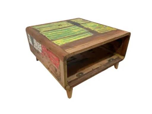 [2024-04-25-0062-A] Table Basse - Carrée - 80 x 45 x 80 cm