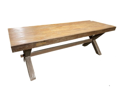 [2024-04-25-0127-A] Table à Manger Massive - 240 x 92 x 82 cm