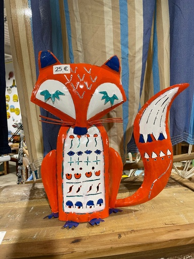 [2024-05-17-0001-B] Renard - Photophore - 40 cm