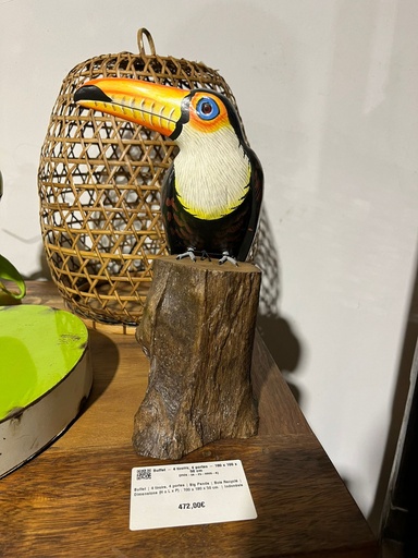 [2024-06-03-0004-B] Toucan - 26 x 10 x 14 cm