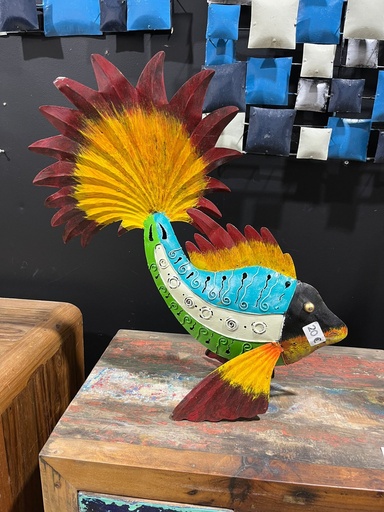 [2024-06-04-0040-B] Poisson "Palmier" - 53 x 22 x 50 cm