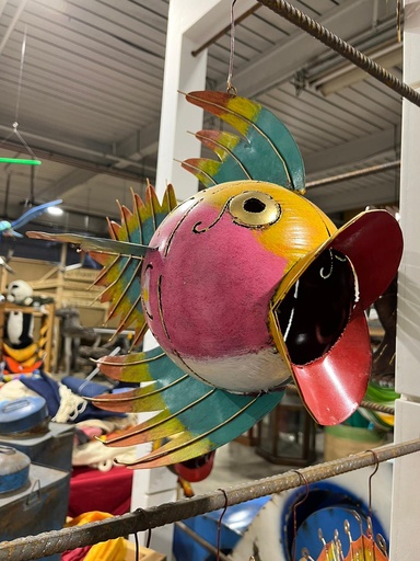 [2024-06-06-0037-B] Poisson - Photophore - 37 x 30 x 40 cm