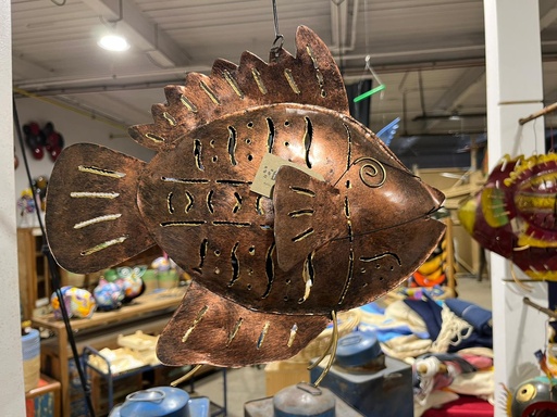 [2024-06-06-0038-B] Poisson - Photophore - 28 x 32 x 8 cm