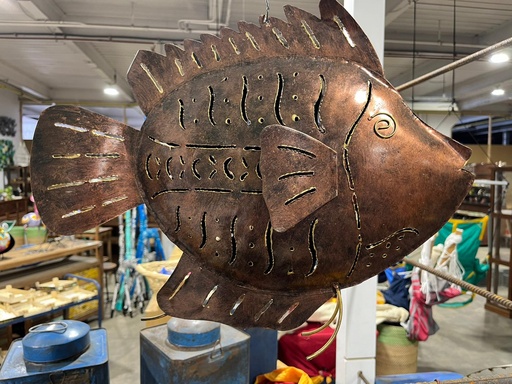 [2024-06-06-0041-B] Poisson - Photophore - 37 x 45 x 8 cm