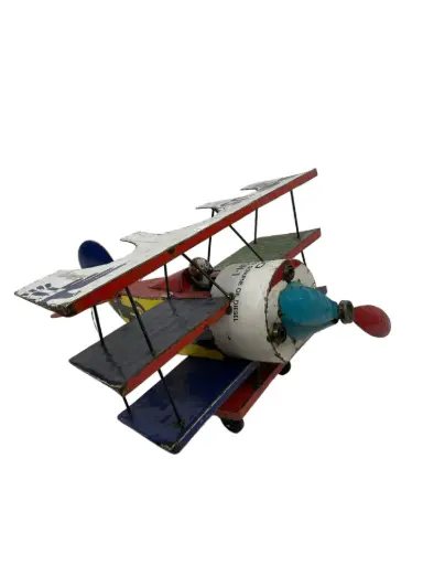 [2024-06-28-0014-A] Avion Triplan Upcycling  - 66 x 110 x 110 cm