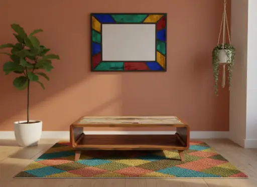 [2024-08-20-0031-A] Table Basse - 1 étagère - 45 x 120 x 60 cm