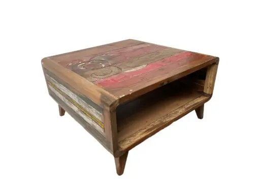 [2024-08-20-0048-A] Table Basse - 1 étagère - 45 x 80 x 80 cm