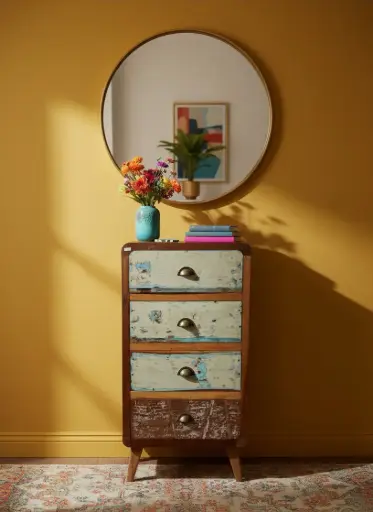 [2024-08-20-0064-A] Commode - 4 tiroirs - 101 x 55 x 40 cm