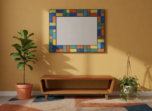 [2024-08-20-0073-A] Petite Table Basse - 1 étagère - 45 x 120 x 25 cm