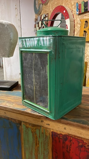 [2024-11-19-0027-B] Lanterne Verte - 40 x 23,5 x 23,5 cm