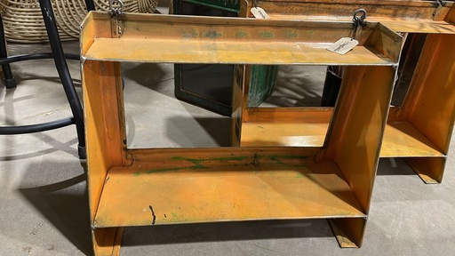 [2024-11-19-0146-B] Étagère Jaune Upcycling - 35 x 45 x 15 cm