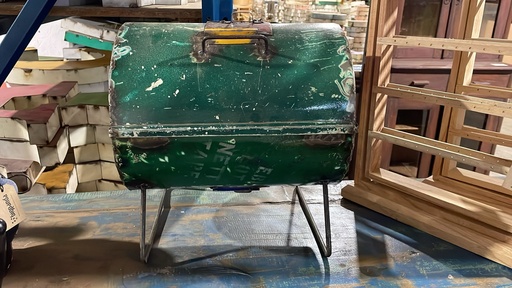 [2024-11-22-0013-B] Mini Barbecue Portable Upcycling - 35 x 36 x 26 cm