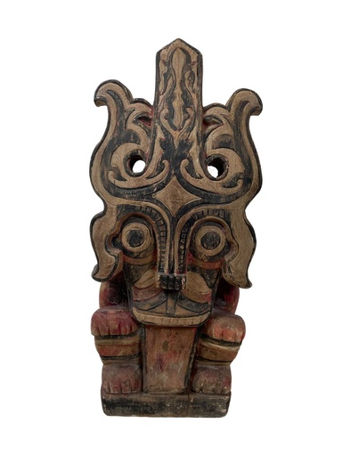 [2024-11-29-0009-A] Statue Lion 'Batak' - 104 x 45 x 37 cm