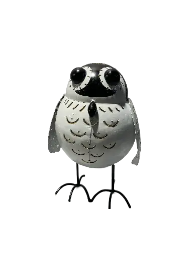 [2025-03-11-0012-A] Pingouin - Noir & Blanc - 36 x 28 x 25 cm